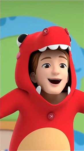 Dino Finger Family Song 🦖👋 #dinosaursong #fingerfamily #kidsrhymes #shorts
