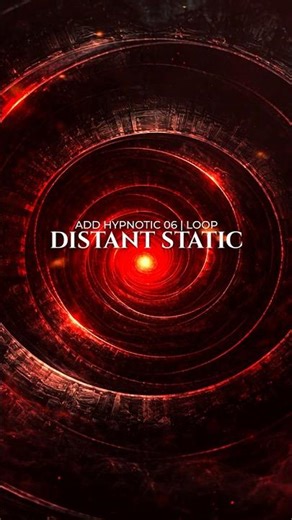 ADD HYPNOTIC 06 | Distant Static | LOOP | 131 BPM #Shorts