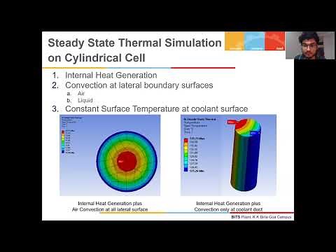 Electric Battery Cell Thermal Analysis Design Project | ANSYS Transient Thermal | Full Simulation