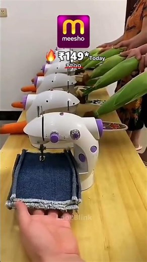 Mini Silai Machine ₹150 🔥 Kapde Repair Easy