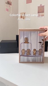 297K views · 1.1K reactions | ️A pop of color, a touch of warmth!  Light up your bedroom, living room, or workspace with this stylish lamp!  Find it at https://temu.to/m/uk2al3579vt or with this code dvj3584. #Temu #TemuFinds #lamp | Temu | Facebook