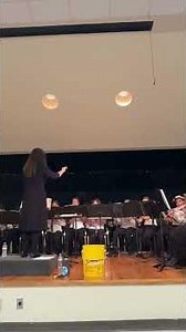 Ssms beginning band play fury by Brian balmages at spring concert