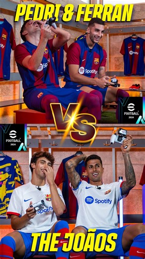 915K views · 10K reactions |  When you play @efootball with your friends! 藍 Tag your Efootball friend ⬇️ | FC Barcelona | Facebook