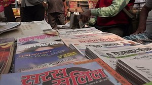 Kolkata India 9 December 2014 Newspapers Stock Footage Video (100% Royalty-free) 9501743 | Shutterstock