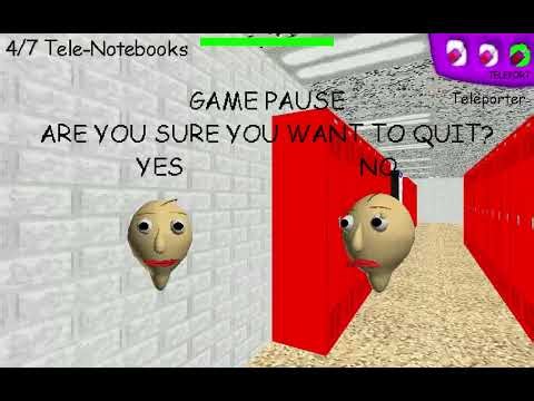 [SEIZURE WARNING] Baldi's Teleporting Chaos {ALL WRONG ANSWERS}