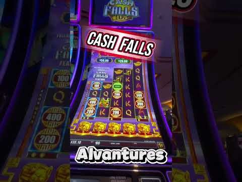Cash Falls Wins! Slot Machine Game Play at Pechanga Resort Casino