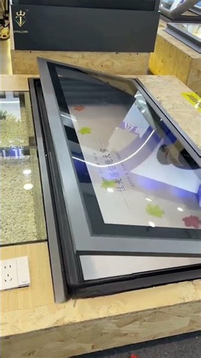 This is a skylight system. #sunroom #doors #window
