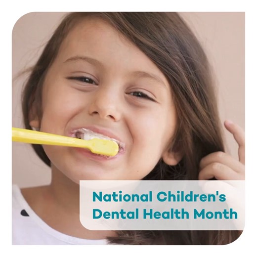 February is National Children’s Dental Health Month, a great reminder to build healthy habits that last a lifetime — starting with brushing! 🦷✨ Dentists recommend children brush their teeth for two full minutes, twice a day to help remove plaque and protect growing smiles. A fun song, timer or brushing app can make those two minutes fly by! #NationalChildrensDentalHealthMonth #HealthySmiles #KidsDentalHealth #OralHealth #BrushForTwo | Passport by Molina Healthcare