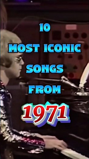 These 1971 Hits Still SLAP! 🎶 10 Most Iconic Songs" #shortsfeed