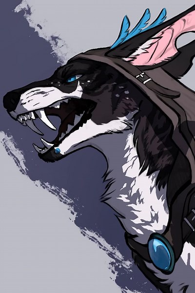 #furry #digitalart #furryart #wolf #fursona