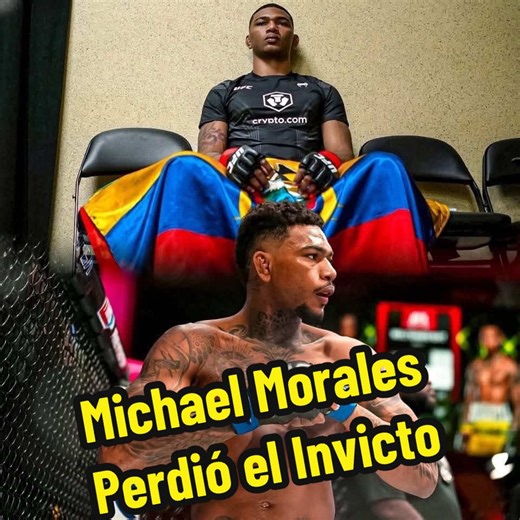 🗣️ AAAND STILL UNDEFEATED #MichaelMorales #UFC #MMA #Ecuador 😤🇪🇨
