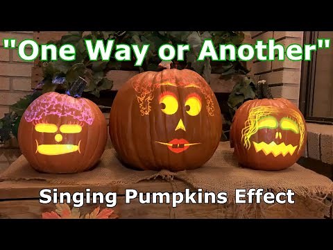 One Way or Another - Singing Pumpkins Effect Animation