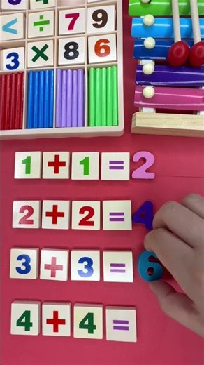 1+1=2, 2+2=4, 3+3=6, 4+4=?