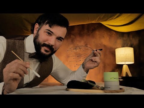 Bedside ASMR | Face Spa Treatment - Clay Mud Mask - Safe Male Personal Attention for Sleep