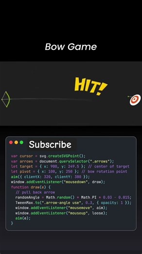 Game using HTML CSS and JavaScript #codealign #coding #ai #html #css #js #gamedev #shorts #webdesign