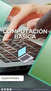WhatsApp: bit.ly/3RGQ12t / 0982315897 Aprende a manejar el computador desde 0. #Curso de Computación Básica. Con el aval del Ministerio del Trabajo. Iniciamos el 21 de septiembre. Cupos Limitados. #Cursos #CetecEcuador #Quito #Guayaquil #Cuenca #Loja #Tungurahua #15Años #LosRíos #Manabí #Zamora | CETEC Ecuador- Centro Tecnológico de Entrenamiento y Capacitación | Facebook