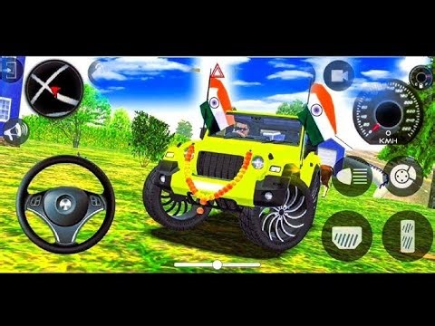 Dollar (Song) Modified😈Mahindra Thar||Indian Car Simulator 3D|| Android Gameplaygaming live stream