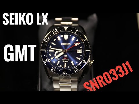 Seiko LX Prospex Spring Drive GMT | Review | SNR033J1 | Olfert&Co