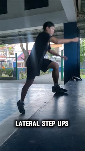 Lateral Step-Ups for Explosiveness! Boost your first step on both offense and defense with lateral step-ups. 💪 Try this strength and conditioning drill and take your game to the next level! #basketballcamp #basketball #basketballtraining #basketballtraining #happyhoops #ball #hoops #youthbasketball #youthsports #baller #ballislife | Happy Hoops Elite Academy