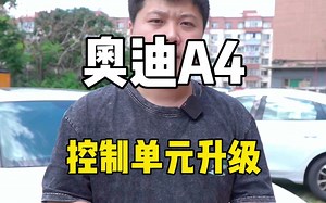 奥迪A4控制单元升级