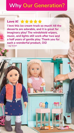 3.5K views · 13 reactions | At Our Generation, we value making quality products that can be enjoyed by all.  https://bit.ly/49dEVdr to shop these fan-favorites! | Our Generation Dolls | Facebook