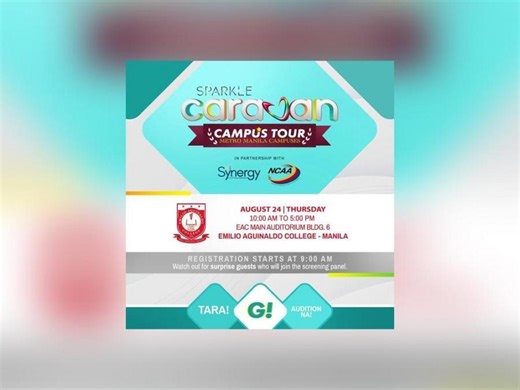 Sparkle Caravan goes to Emilio Aguinaldo College