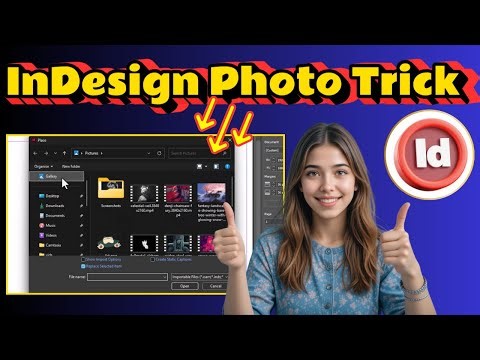 How To Place A Photo In InDesign | Simple Tutorial (2026)