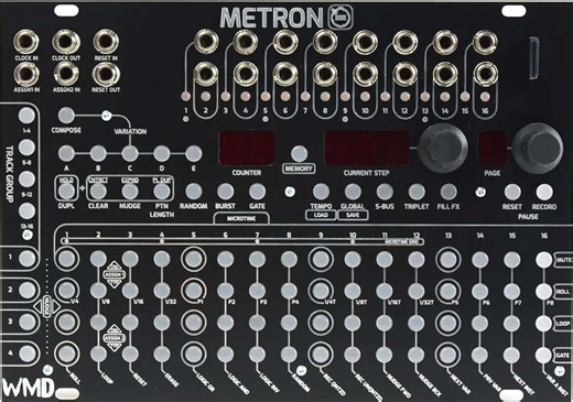 WMD Metron 16-Channel Trigger Sequencer Returns