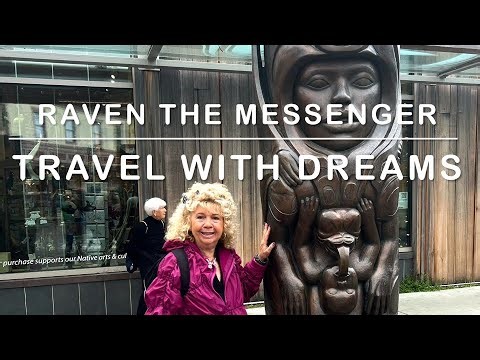 🐦‍⬛Animal Totem “Raven The Messenger” Travel With Dreams Series, Juneau, Alaska