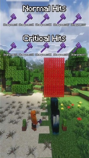 SHARPNESS AXE VS WARDEN 💀#minecraft #gaming