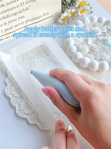 DIY Dreamy Princess Butterfly Phone Case with Sky Blue Background#iphonecase #Creative #iphone17promax #DIY