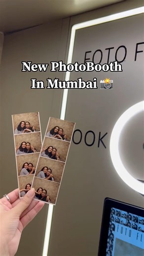 NEW Photo Booth in Mumbai - things to do in Mumbai 💜 #youtubeshorts #ytshorts #shorts