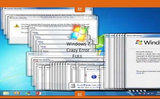 搬运 Windows 7 Crazy Error vol.7（3分钟）