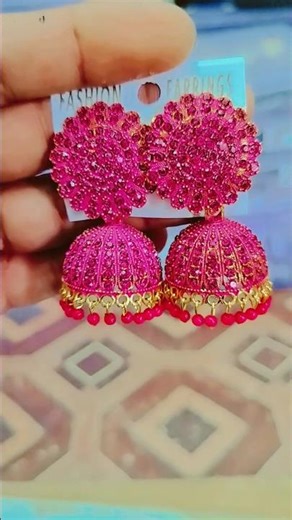 Earrings jhumka 🫵❤New design #bangles #jewellery #jhumka #earrings #ytshorts #viral #trending