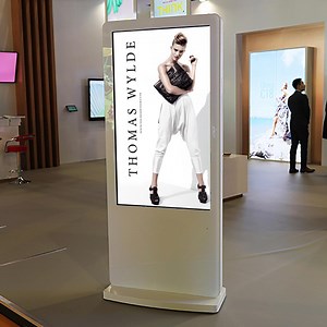 Freestanding Interactive Digital Touch Screen