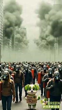 🐶🌍🌳💚 A Puppy’s Message to the World | Save Trees, Save Life #shorts #emotional #story