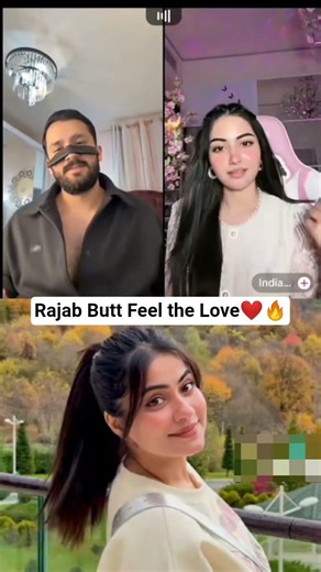 Rajab Butt Feel The Love 💕#rajabfamily#viral#bollywood#indian#india#tiktok#funny#love#lovesong#new