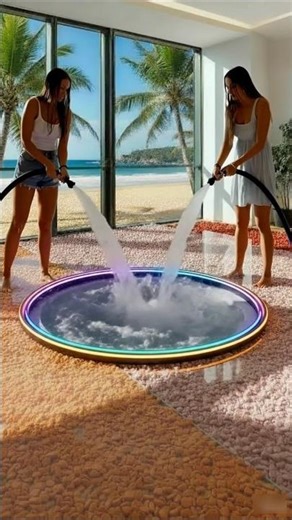 THE FLOOR SUPER SWIMMING 😁🥽 #short #viral #animation