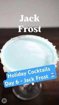 How to make a Jack Frost #cocktail #fypシ #fyp #holiday #christmas #holidaycocktails #drinks #party