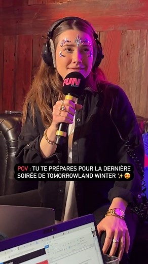 13K views · 46 reactions | Justine est prête pour la dernière soirée à Tomorrowland Winter !  | Fun Radio | Facebook