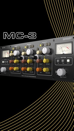 The MC-3 is one of the many powerful plug-ins inside of the APB. The MC-3 delivers polished, professional results that would take multiple plug-ins to achieve. Don't miss your chance to own this incredible tool. Find your favorite APB dealer at McDSP.com/apb | McDSP