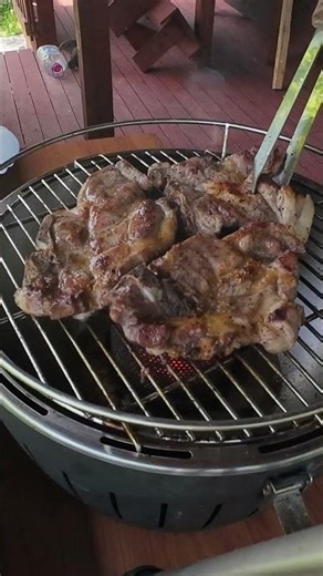 🥓🥩 Preparing for grilling - Lotus Grill 🍔 🍖 🍗 #grill #barbecue #food