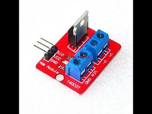 MOSFET модуль - управление нагрузкой постоянного тока