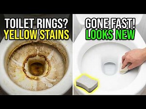 This Hidden Trick Removes Toilet Rings and Yellow Stains Using a Simple Bathroom Item
