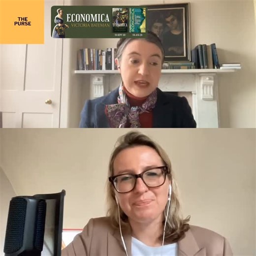 Dr. Victoria Bateman on Instagram: "Such a pleasure to be interviewed by Jana Hlistova for #ThePurse podcast on my latest book, #Economica: A Global History of Women, Wealth & Power (@headlinebooks @headline_press @sealpress @basicbooks). Listen here: https://podcasts.apple.com/gb/podcast/the-purse-podcast/id1501582377?i=1000739633260 #womenwealthpower"