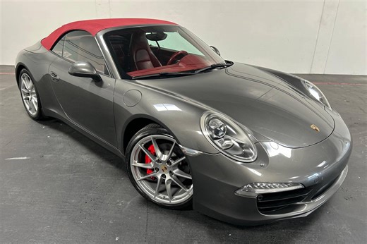 2012 Porsche 911 Carrera S Cabriolet - ~47,400 Miles, 7-Speed Manual, 400-hp Flat-6, Carrera Red Interior, Unmodified