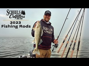 Exclusive First Look: Scheels Outfitters 2023 Fishing Rods - What's New and Improved?