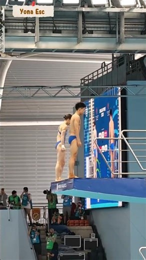 Synchronized Diving Duo Claim Rank 1 With Stunning 10 Meter Platform Routine Of Power And Precision
