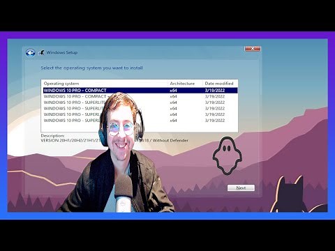 Windows 10 Superlite 22H2 Ghost spectre