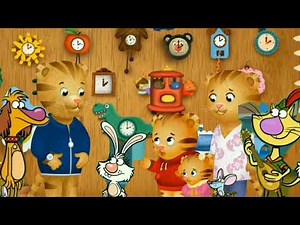 Daniel tiger neighborhood Nature cat clock factory broken